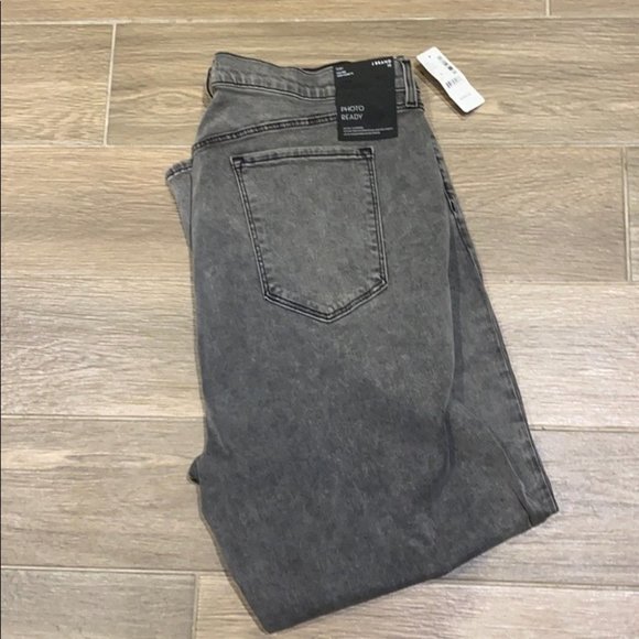 J Brand Women Gray Ruby High-Rise Slim Cigarette Denim Jean Plus Size 22 - Picture 7 of 9